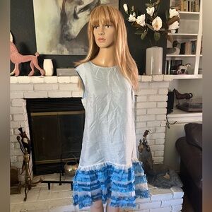 Brand new with tags Lattori rich blue dress Size M